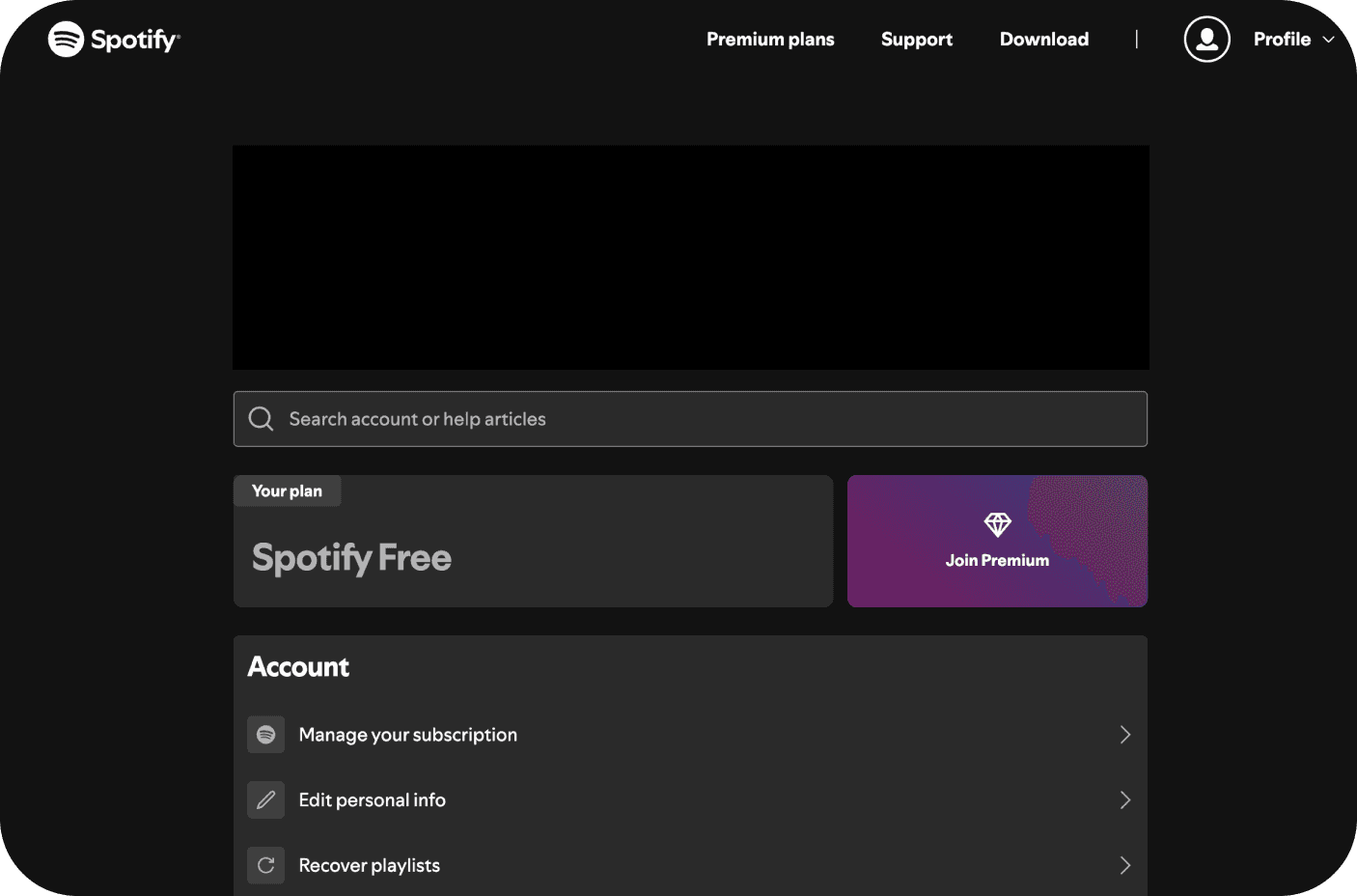 Смена страны аккаунта Spotify