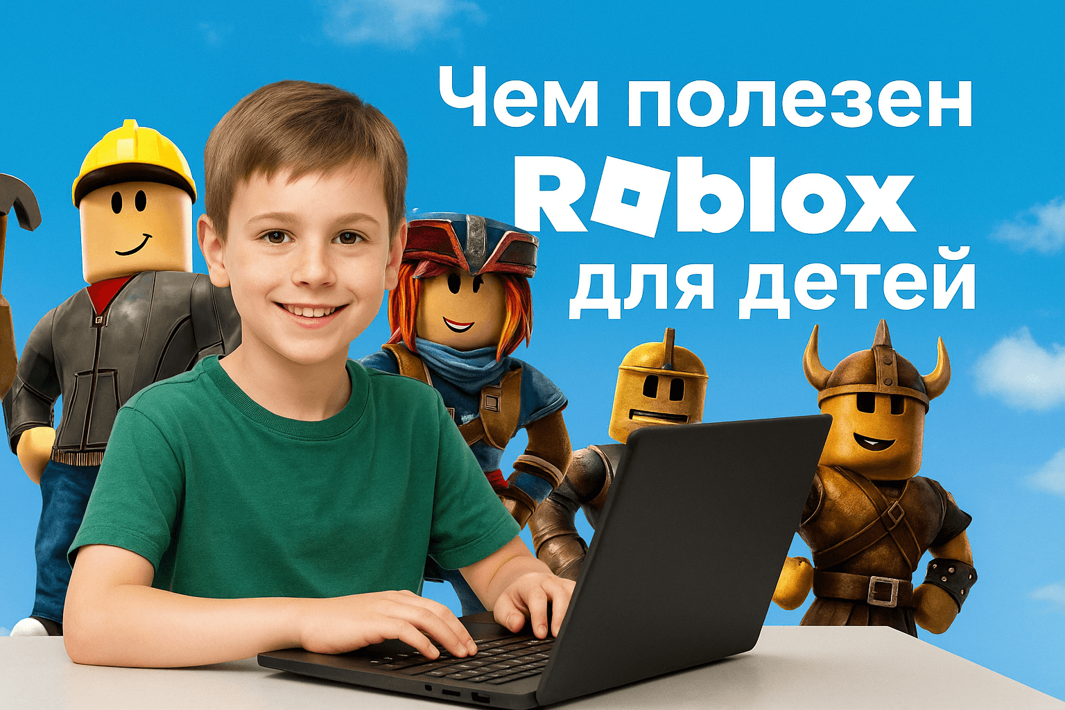 Чем полезен Роблокс для детей